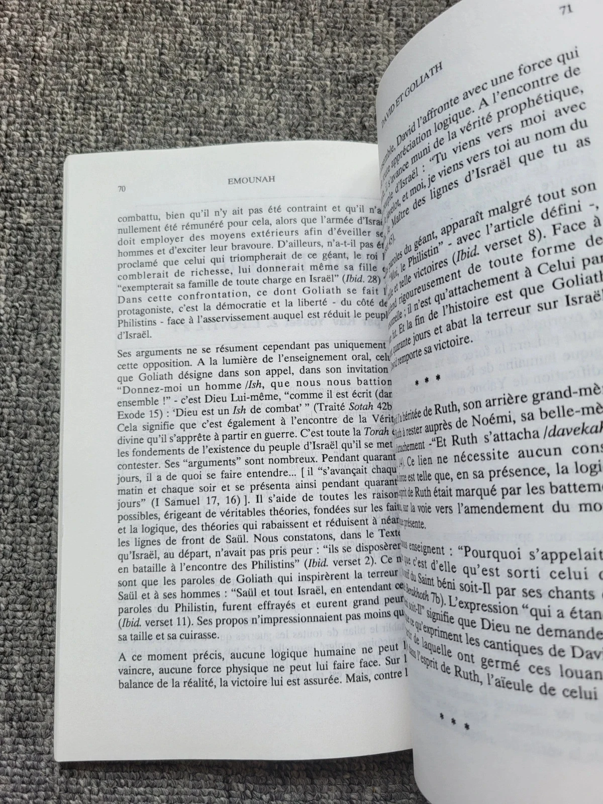 Livre Emounah n° 21 : Pensée juive, Torah, Judaïsme (Hafets Hâim) - Rare – photo 6